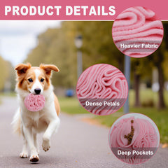 kmirepa Relajación para perros juego snuffle reduce estrés y aburrimiento