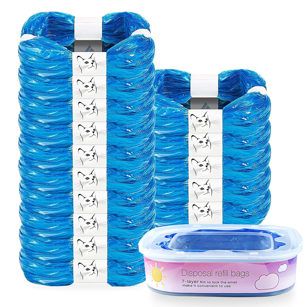 KMKMVV bolsas de relleno para arena de gato, 15-pack, práctico para el hogar