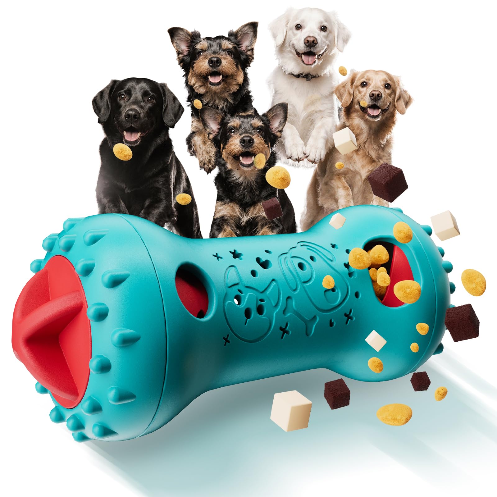 knitly juguete interactivo para perros con énfasis en energía y ejercicio