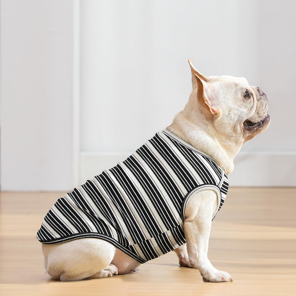 Camiseta sin mangas Knuffelen de algodón, tejido suave y transpirable para confort.