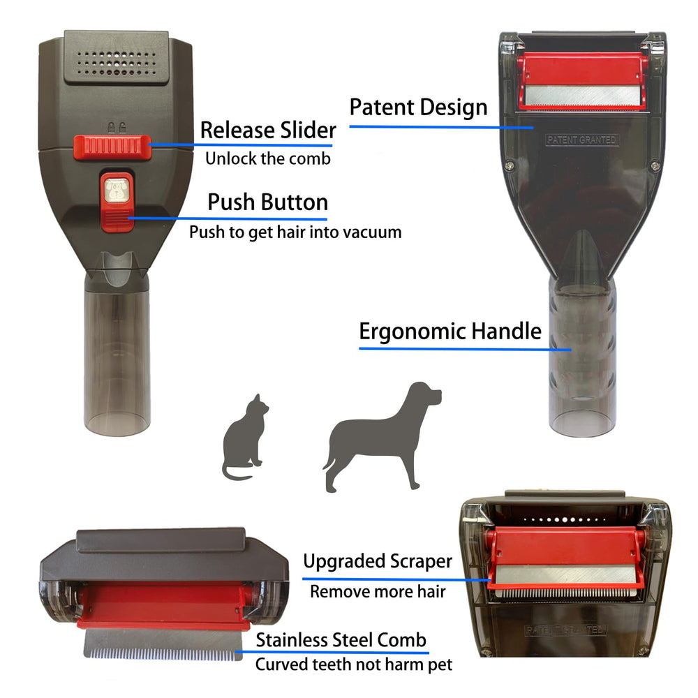 Kodahome accesorio para mascotas, reducción de enredos en el pelo.