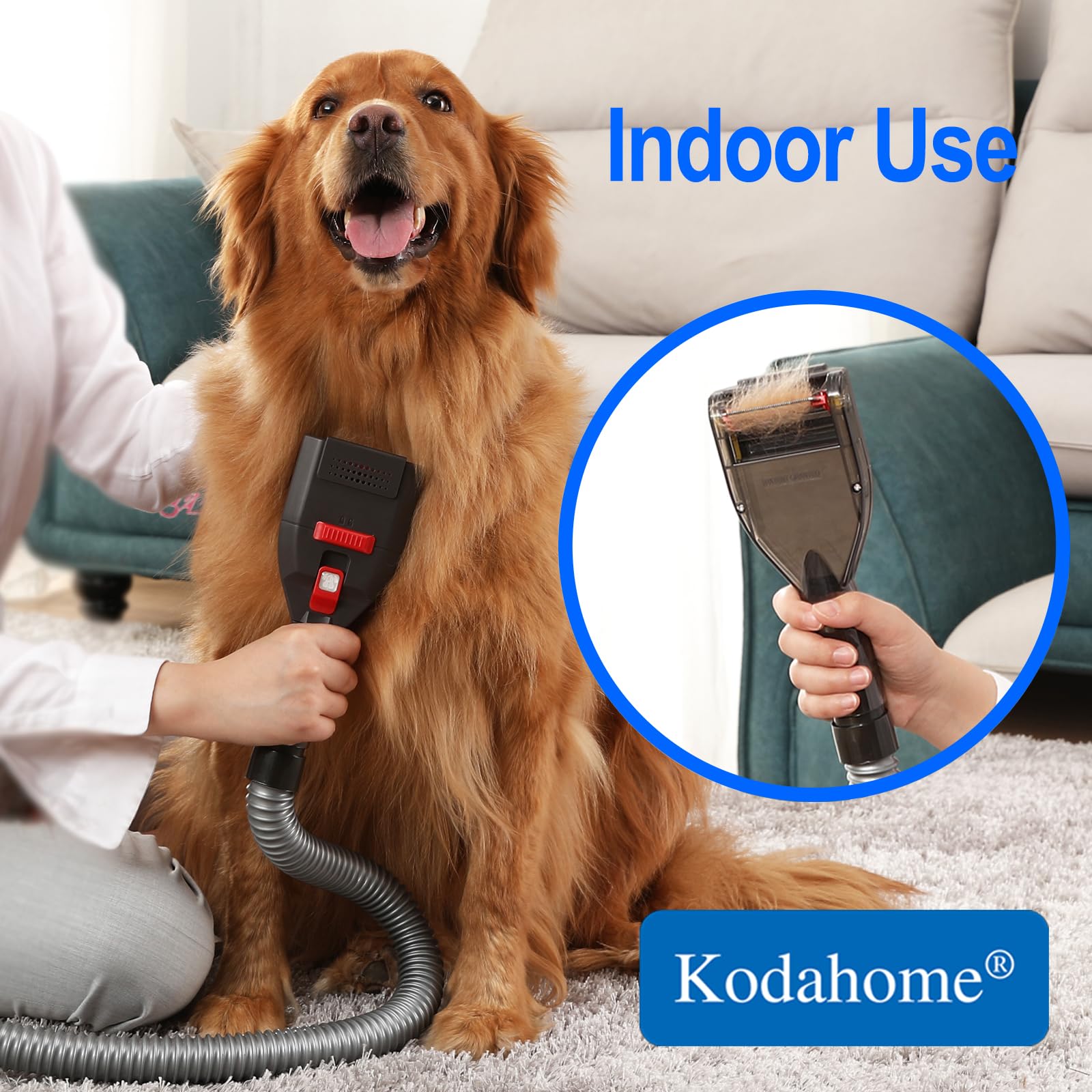 Kodahome acopladores universales permiten adaptar la herramienta a distintos diámetros.