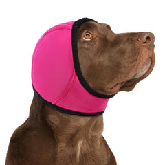KOESON gorro calmante para perro en rosa ayuda a calmar ante ruidos