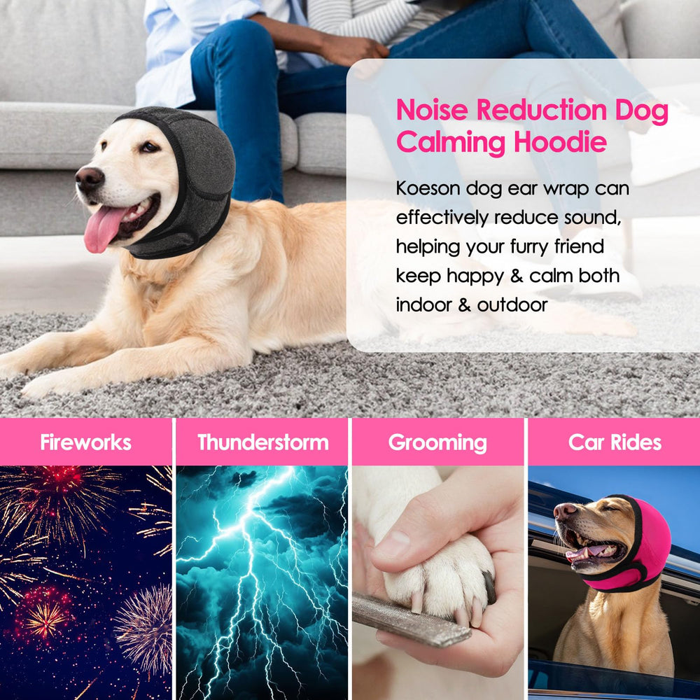 KOESON protector de orejas resistente al agua en rosa para baño