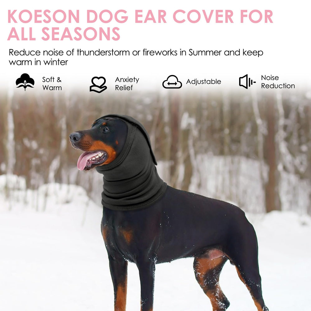 KOESON uso todo el año para perros, capucha suave y cómoda en clima frío.