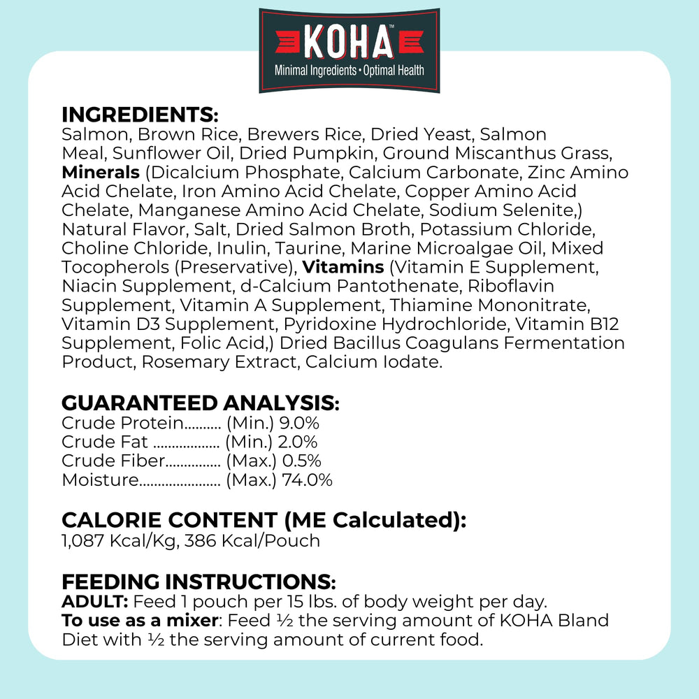 KOHA Porciones prácticas de 1,59 kg para plan de comidas.