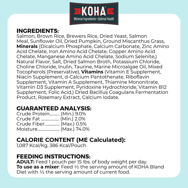 KOHA Porciones prácticas de 1,59 kg para plan de comidas.