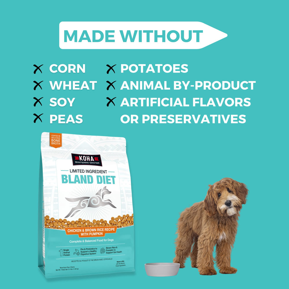 KOHA textura suave de la dieta limitada para perros