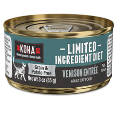 KOHA Pate Venado frontal, opción para estómagos sensibles.