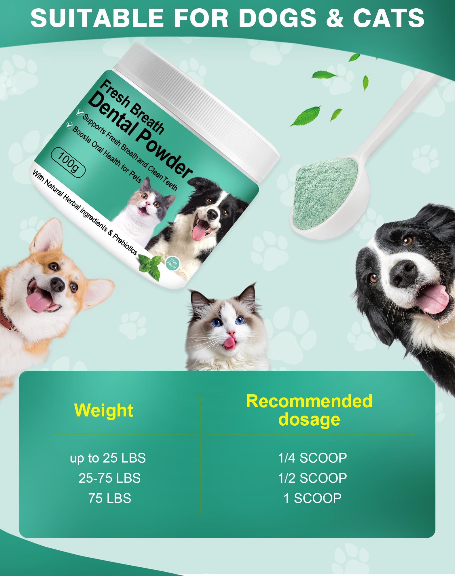 Koite polvo dental con ingredientes naturales cuida dientes suavemente.