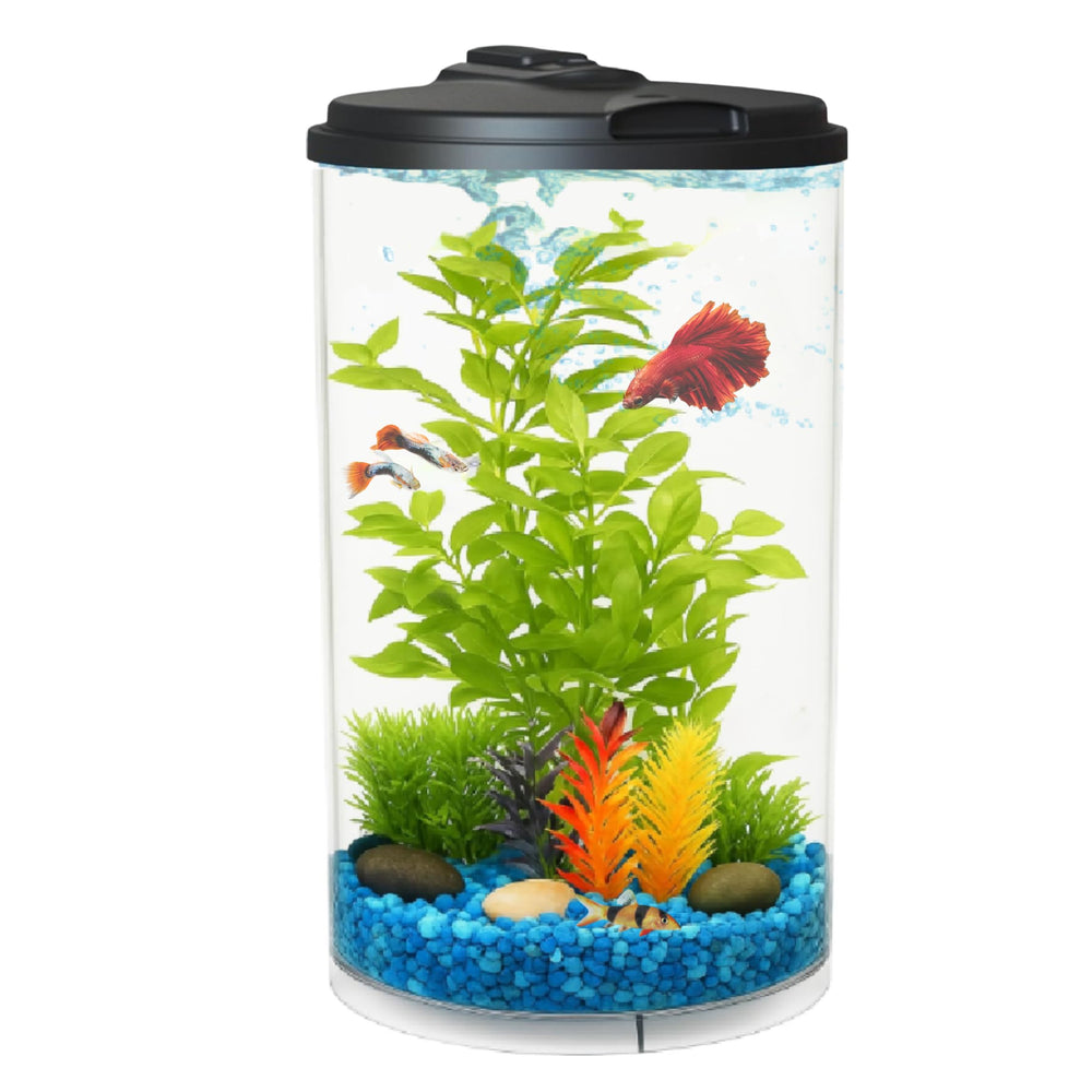Guía de montaje rápida para empezar a ver peces en minutos.