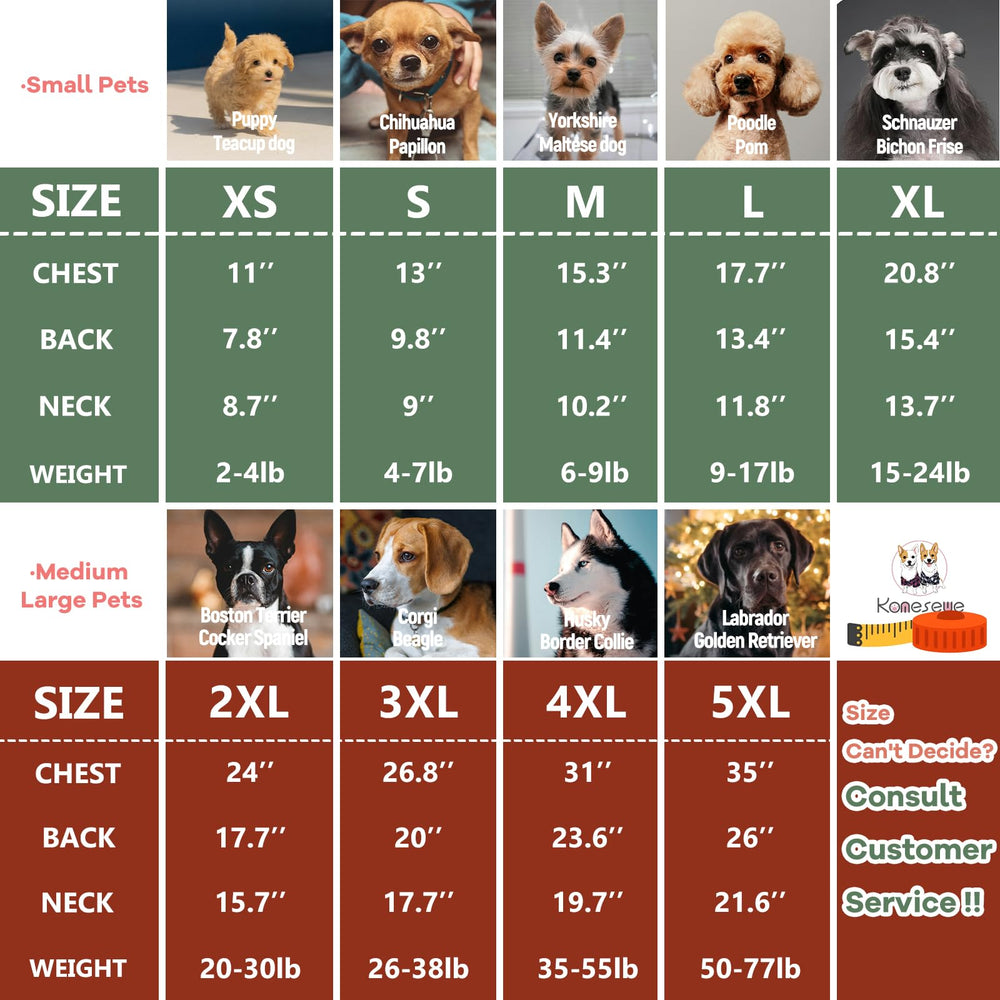 Camiseta Koneseve para perro con bordado elegante y fácil lavado