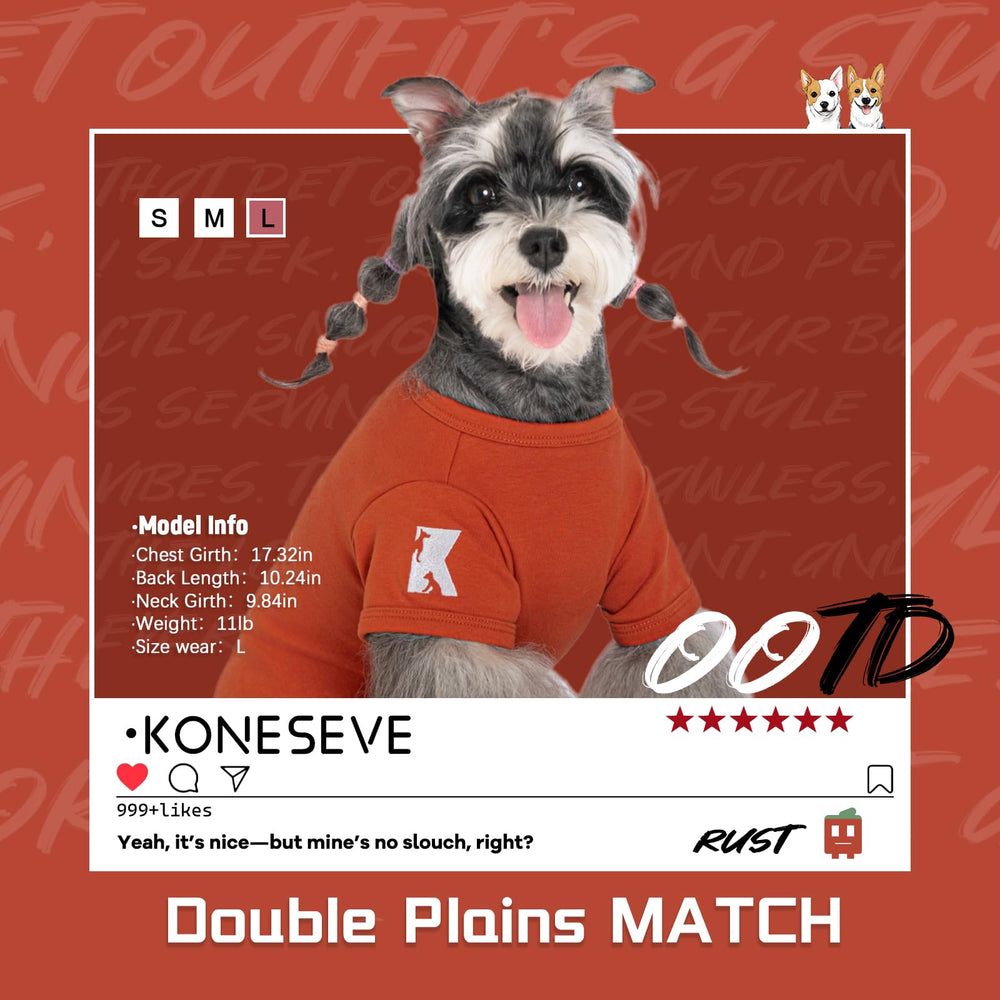 Camiseta Koneseve con bordado vivo para paseo elegante.