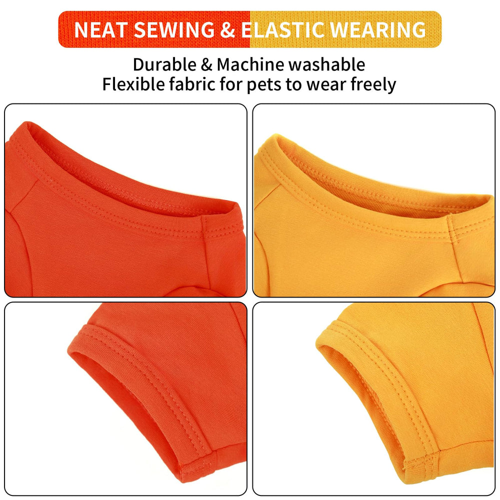Koneseve Camiseta para perros, lavado a máquina, colores vivos que perduran