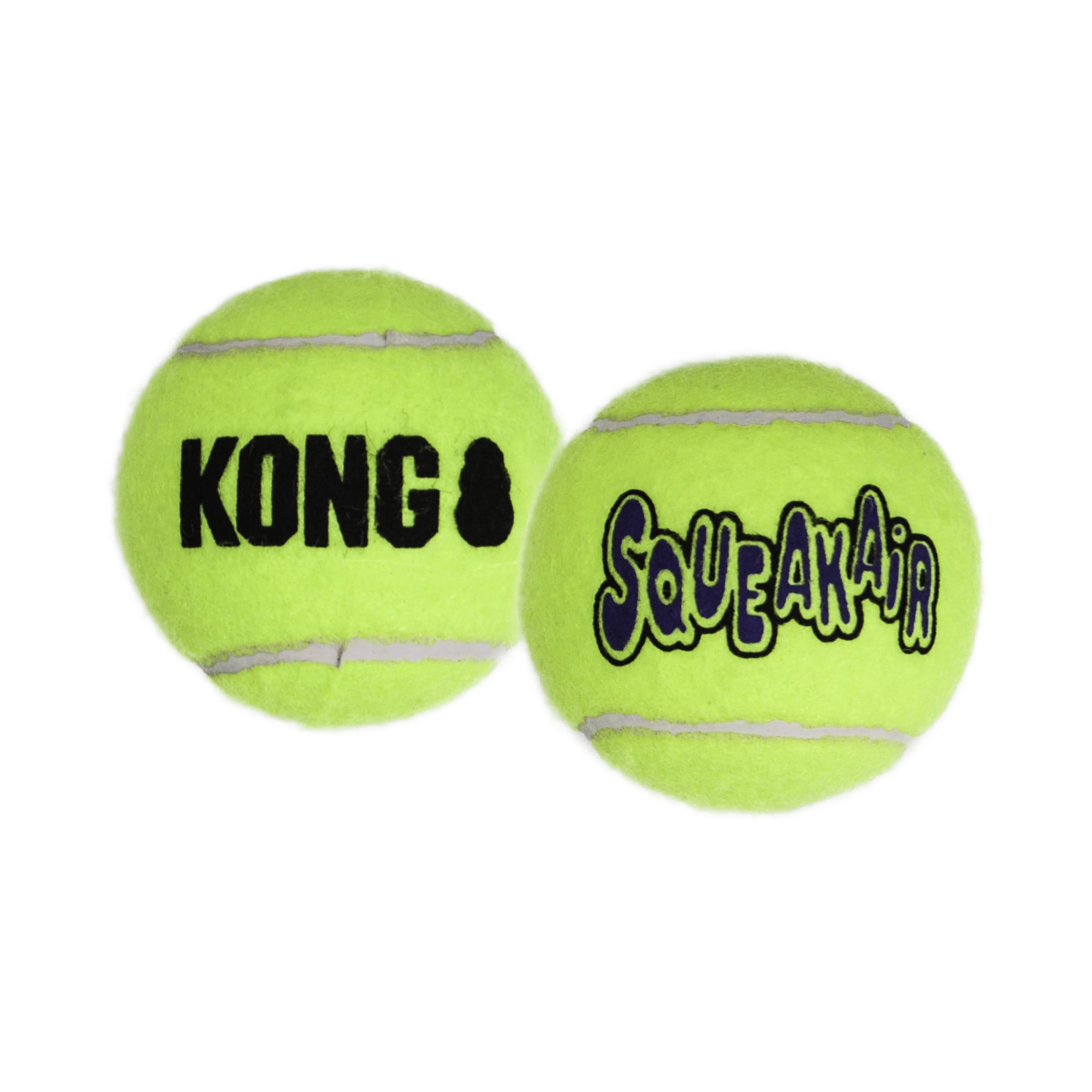 KONG Air Dog SqueakAir, juguete confiable para perros que aman perseguir y buscar.