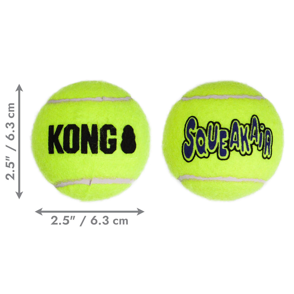 KONG Air Dog SqueakAir, materiales duraderos que soportan juego prolongado.