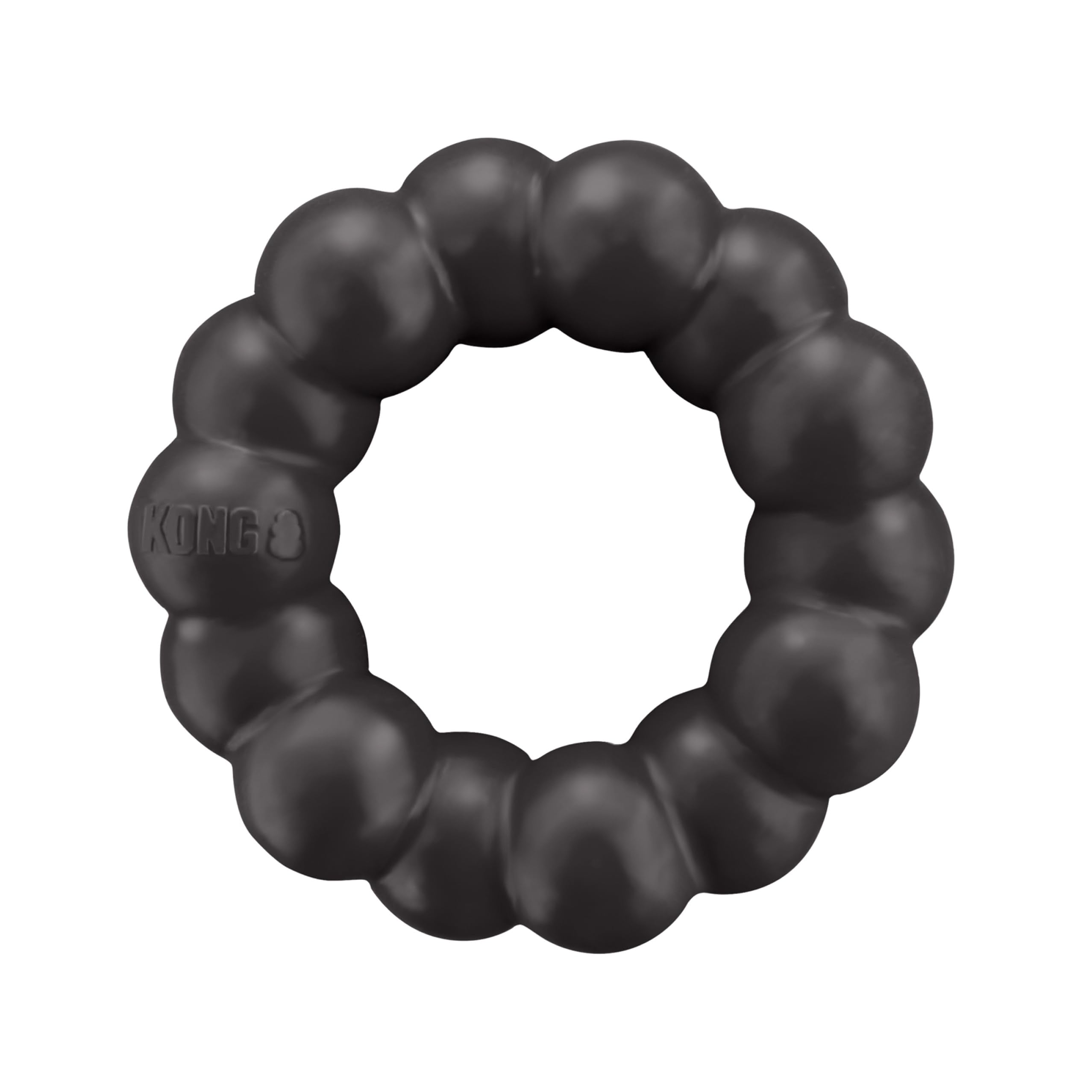 KONG anillo-mordedor-extremo, duradero para perros XL y hábitos de masticación controlados.