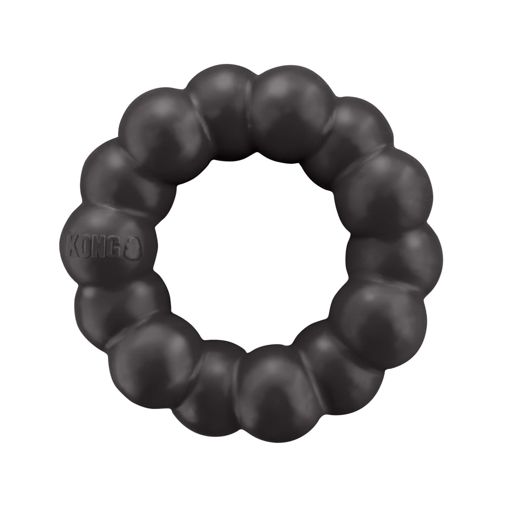 KONG anillo-mordedor-extremo, duradero para perros XL y hábitos de masticación controlados.