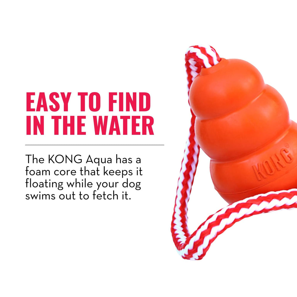 KONG Aqua entrenamiento-natacion, perfecto para practicar búsqueda y ejercicio acuático