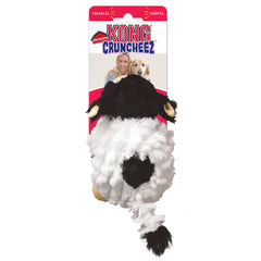 KONG Barnyard Cruncheez: juguete con sonajero para juego interactivo.