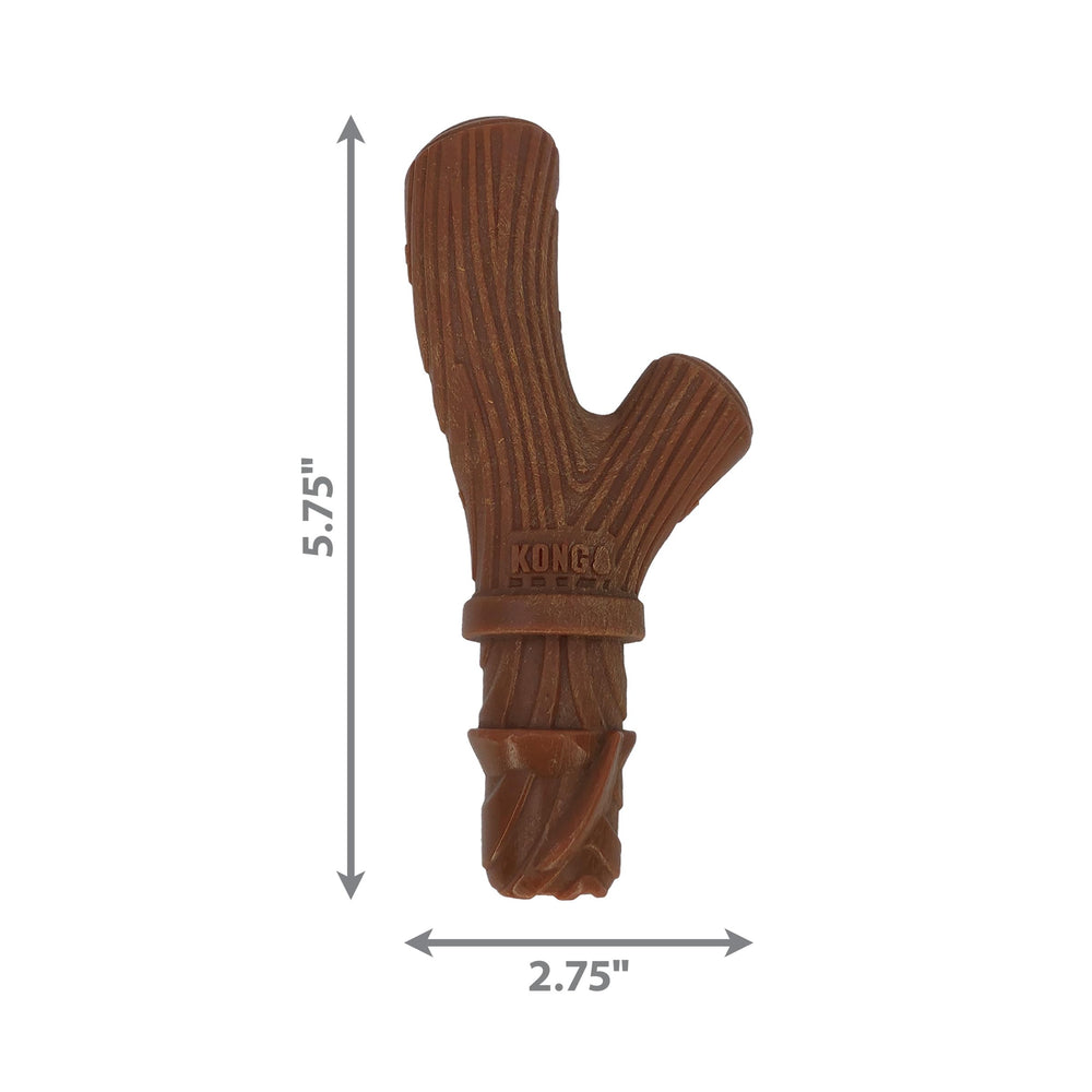 KONG ChewStix Twist para rebote y juego de buscar con tu perro