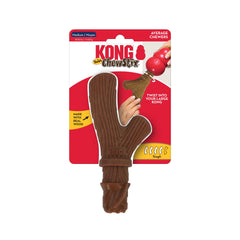 KONG ChewStix Twist con ranuras que facilitan la limpieza de dientes y encías