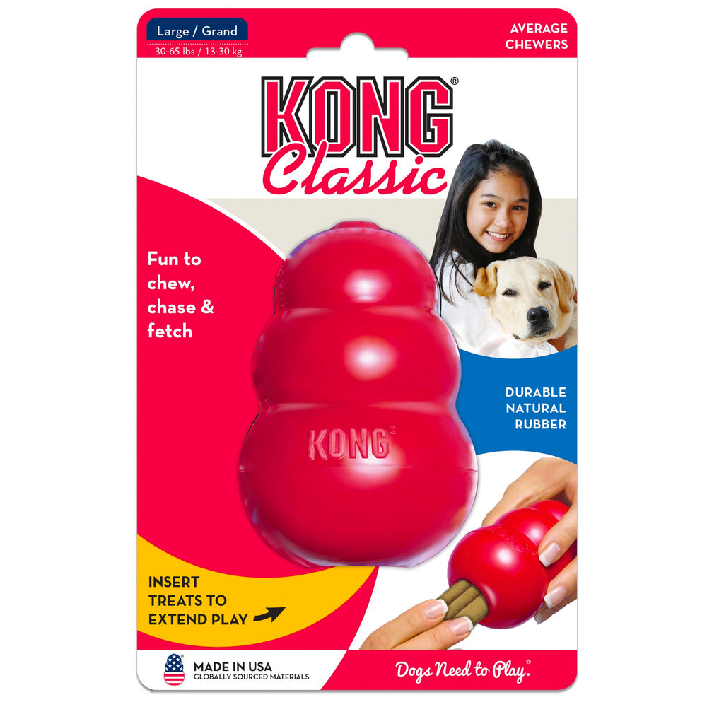 KONG Classic diversión duradera y estimulación para perros
