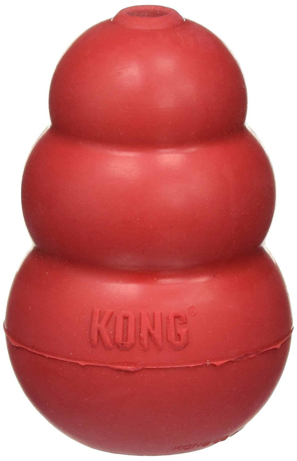 KONG Classic para perros medianos, juguete rojo duradero para masticar