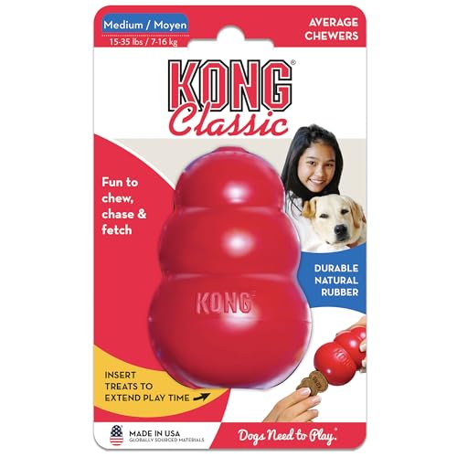 KONG Classic fabricado en EE.UU., calidad y durabilidad.