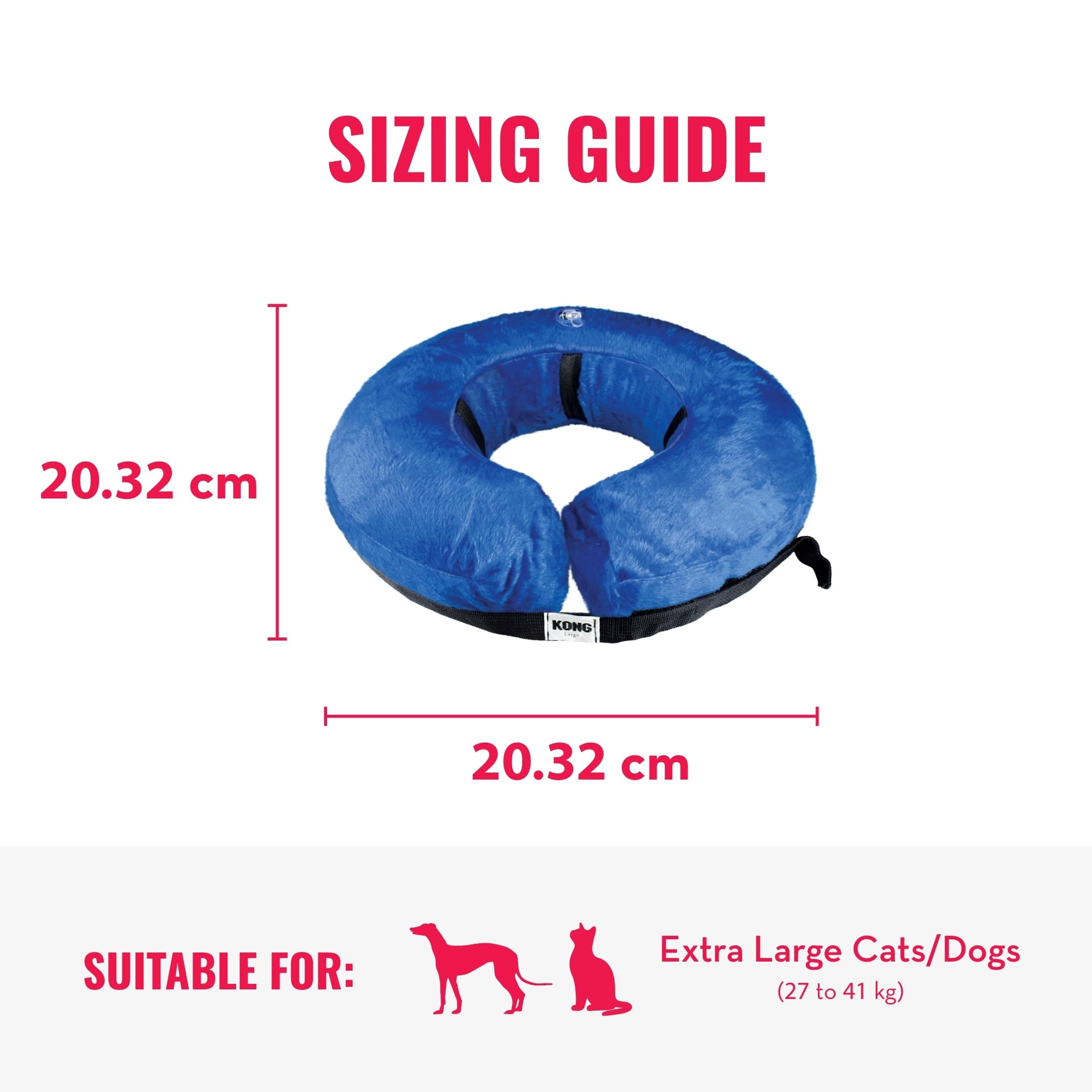 KONG Cloud E-Collar: lavable a máquina para limpieza rápida.