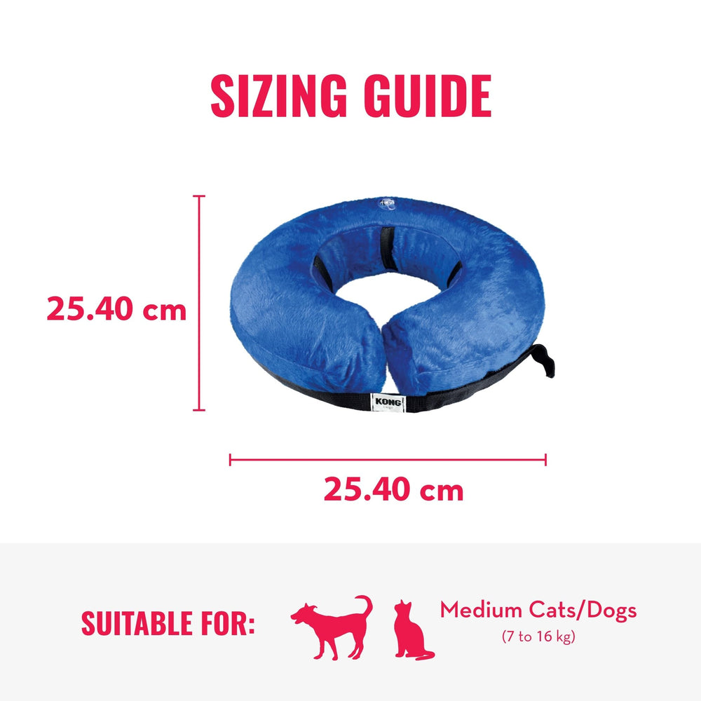 KONG collar lavable a máquina facilita la limpieza tras uso diario.