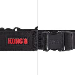 KONG collar con anilla D-ring metálica para durabilidad y seguridad