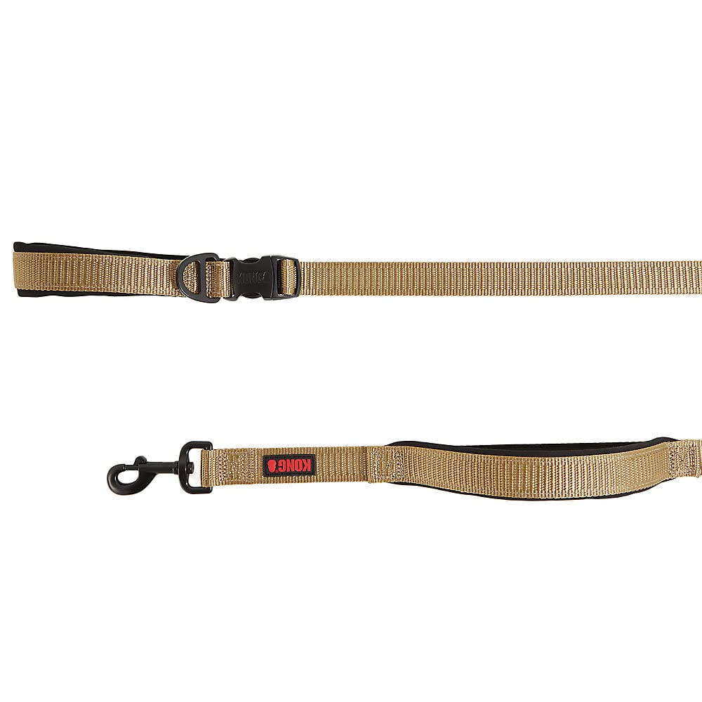 KONG Comfort con asa acolchada para paseos cómodos y controlados.