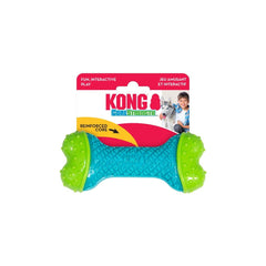 KONG CoreStrength cuerpo texturizado para fomentar masticación prolongada y cuidado dental.