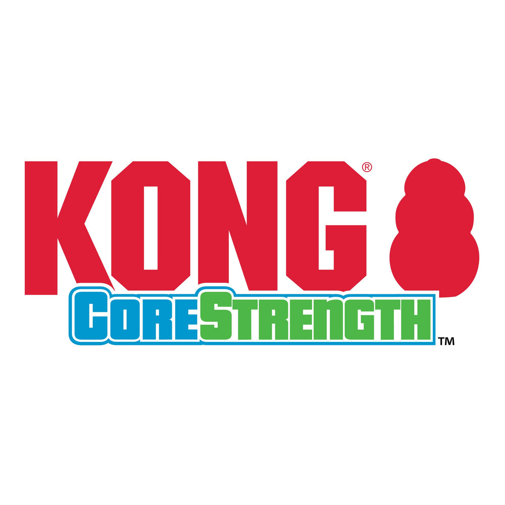 KONG CoreStrength reforzado para perros pequeños y medianos que mastican con entusiasmo.