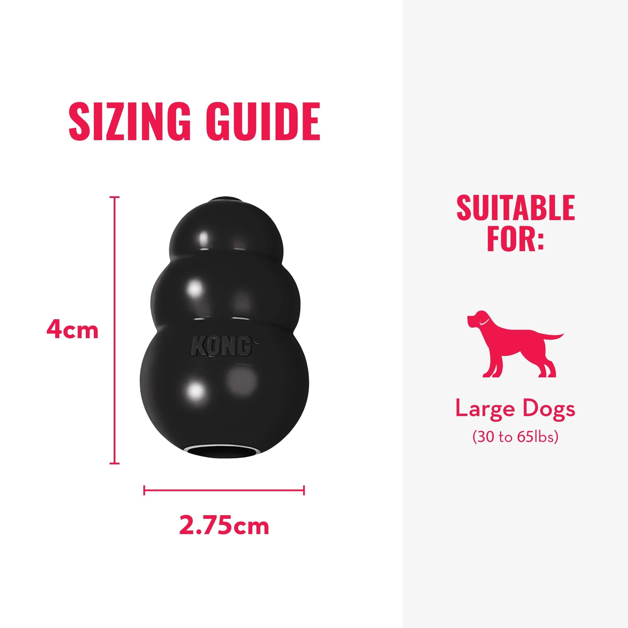 KONG Extreme, apto para lavavajillas facilita limpieza