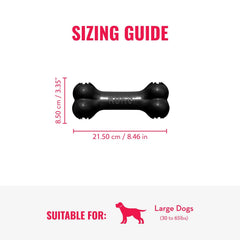 KONG Extreme Goodie Bone relleno con premios para perro