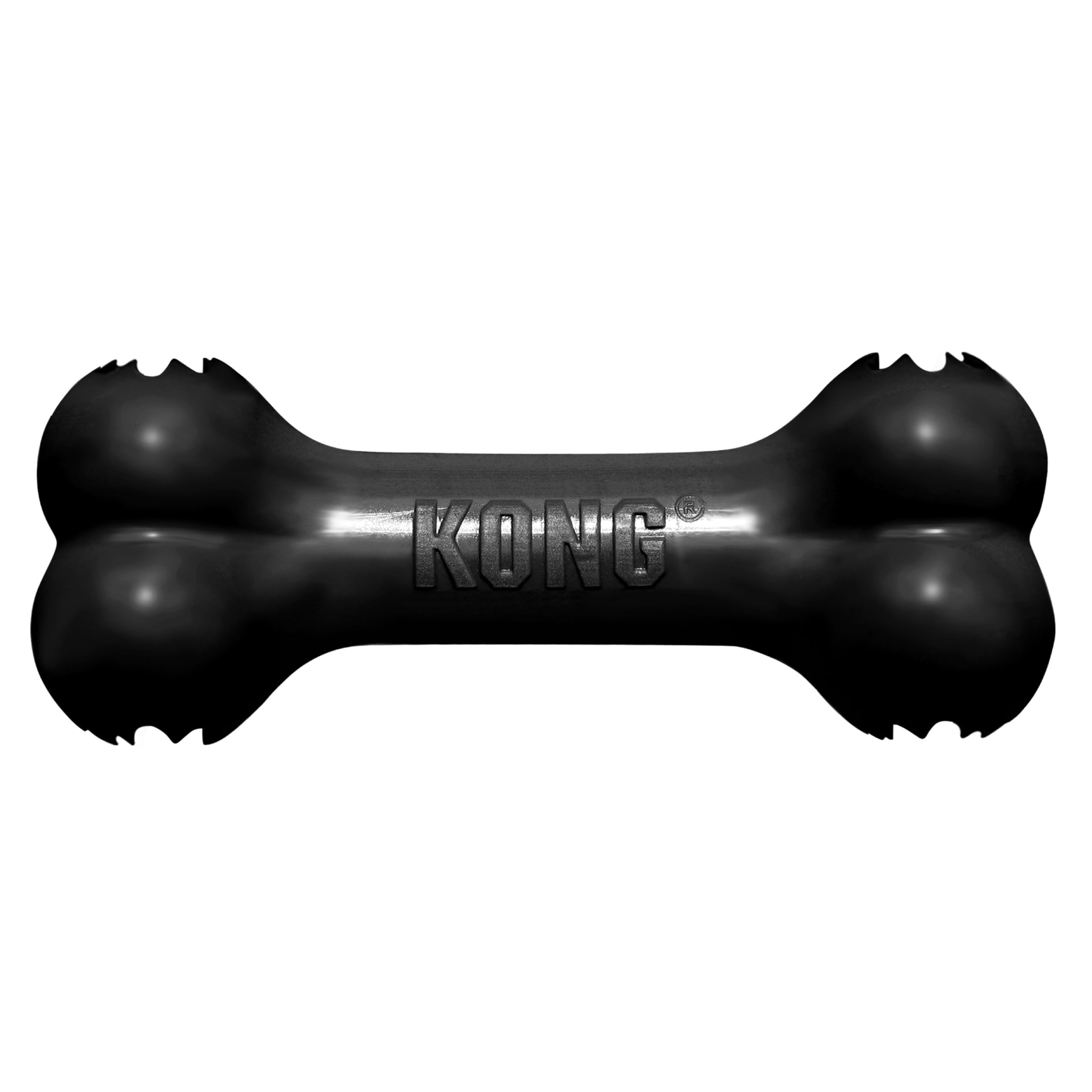 KONG Extreme Goodie Bone ofrece resistencia para masticadores potentes durante sesiones largas
