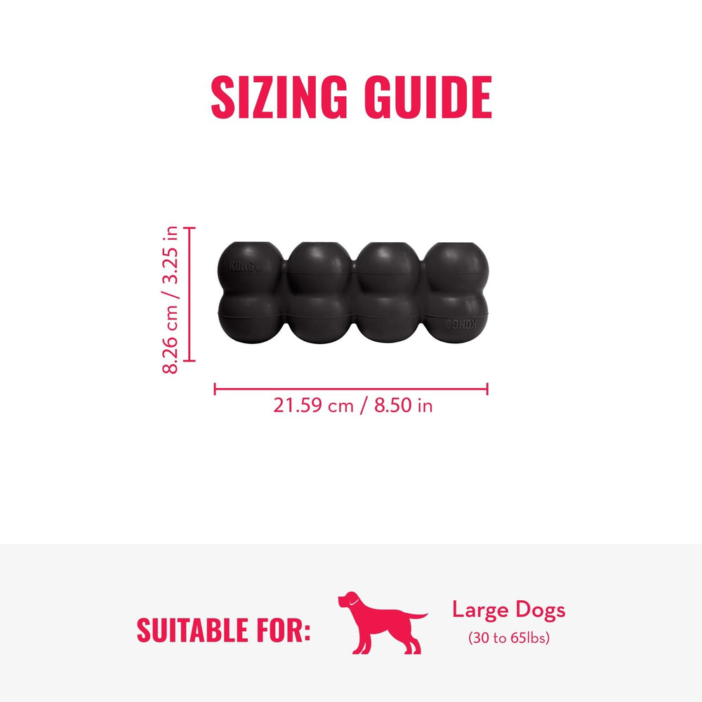 KONG Extreme Goodie Ribbon para perros grandes, ideal para masticación prolongada.