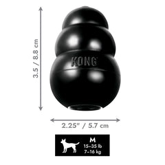 KONG Extreme, mordedor duradero para perros fuertes, promueve juego prolongado