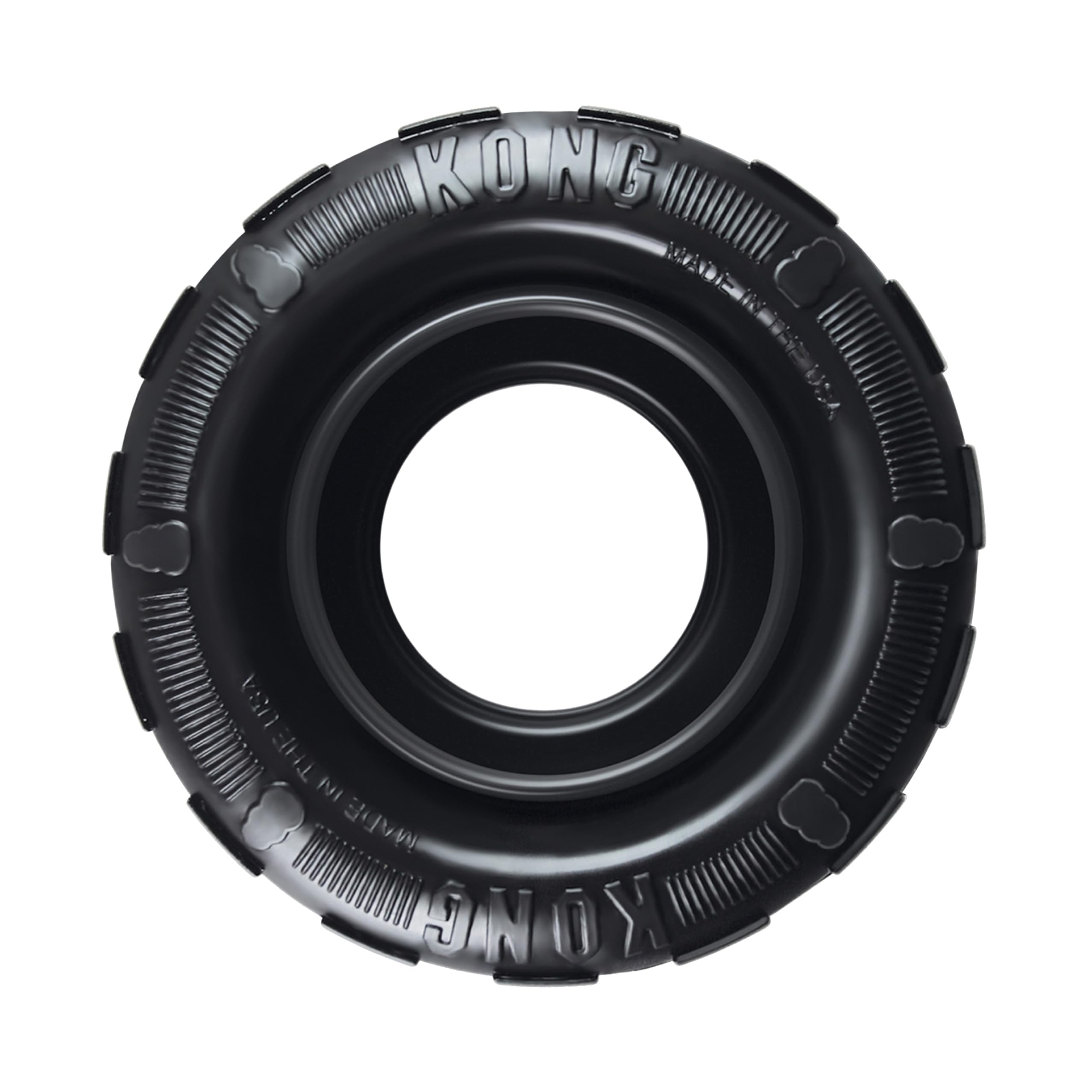 KONG Extreme Tires para masticación duradera con goma natural.