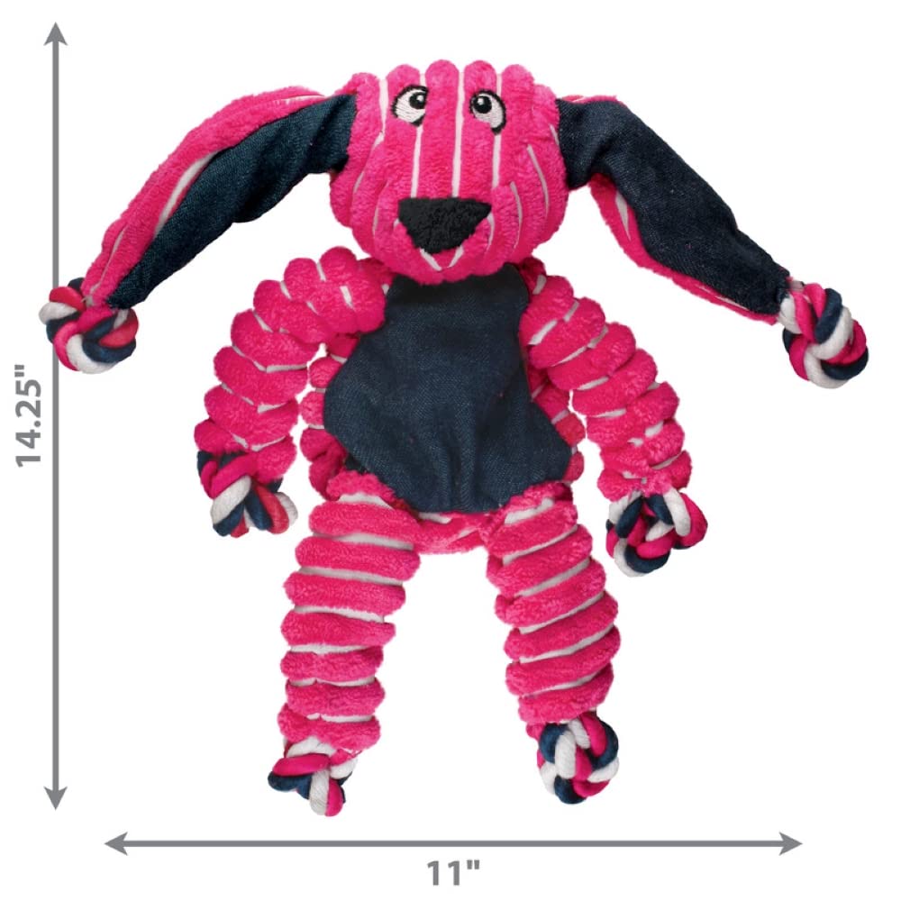KONG Floppy Knots, relleno mínimo para menos desorden en casa.