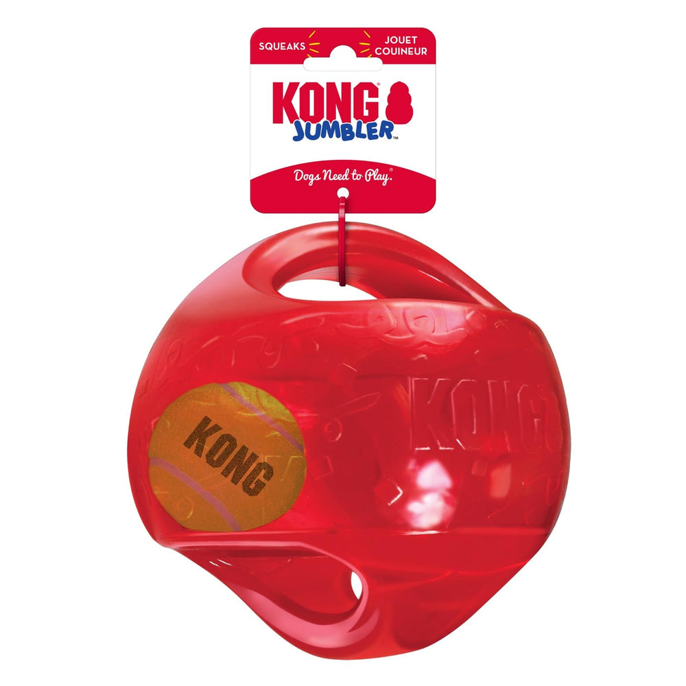 KONG Jumbler Ball: perfecto para juegos de exterior y reforzamiento de vinculo