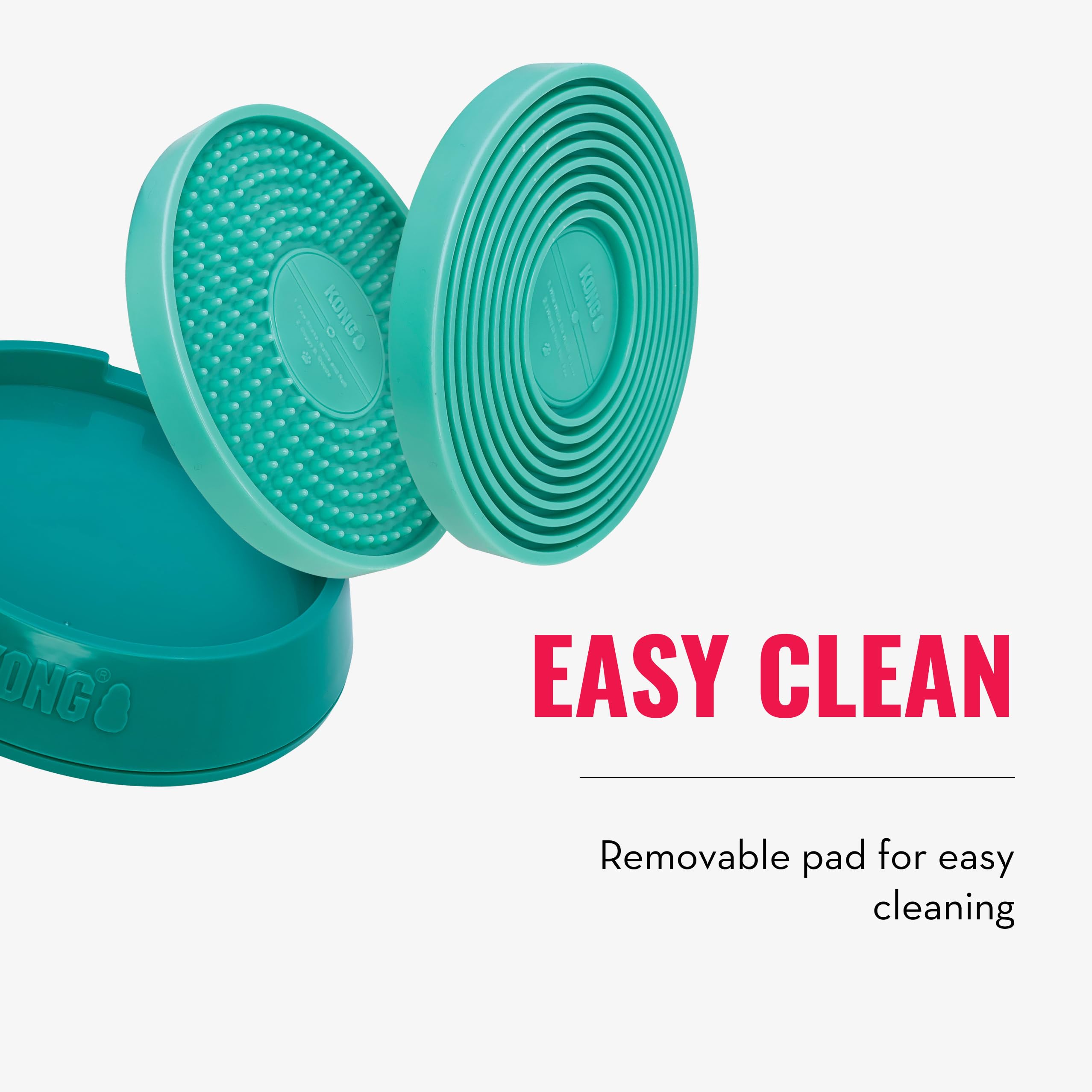 KONG Licks Spinz facilita sesiones interactivas y sensoriales.
