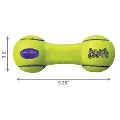 KONG Air Dog Mancuerna Sonajero, gran opción para perros grandes que adoran masticar con seguridad.