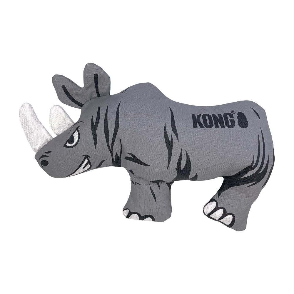 KONG Maxx Ballistic tiburón grande, fomenta traer y resiste mordidas.