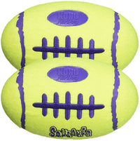 KONG Air Squeaker Football, pelota para perro, ideal para juego interactivo.
