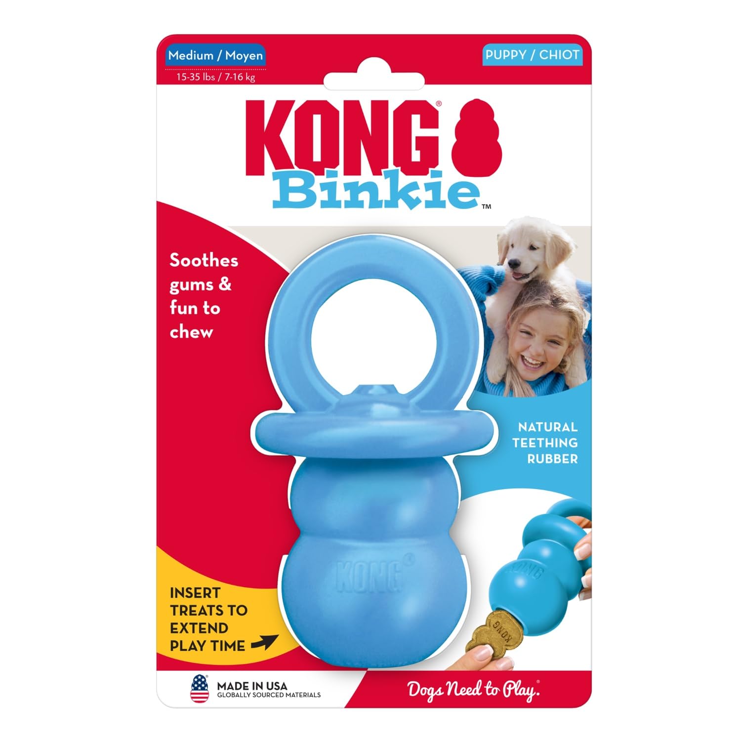 KONG ofrece garantía de satisfacción para tranquilidad del dueño.