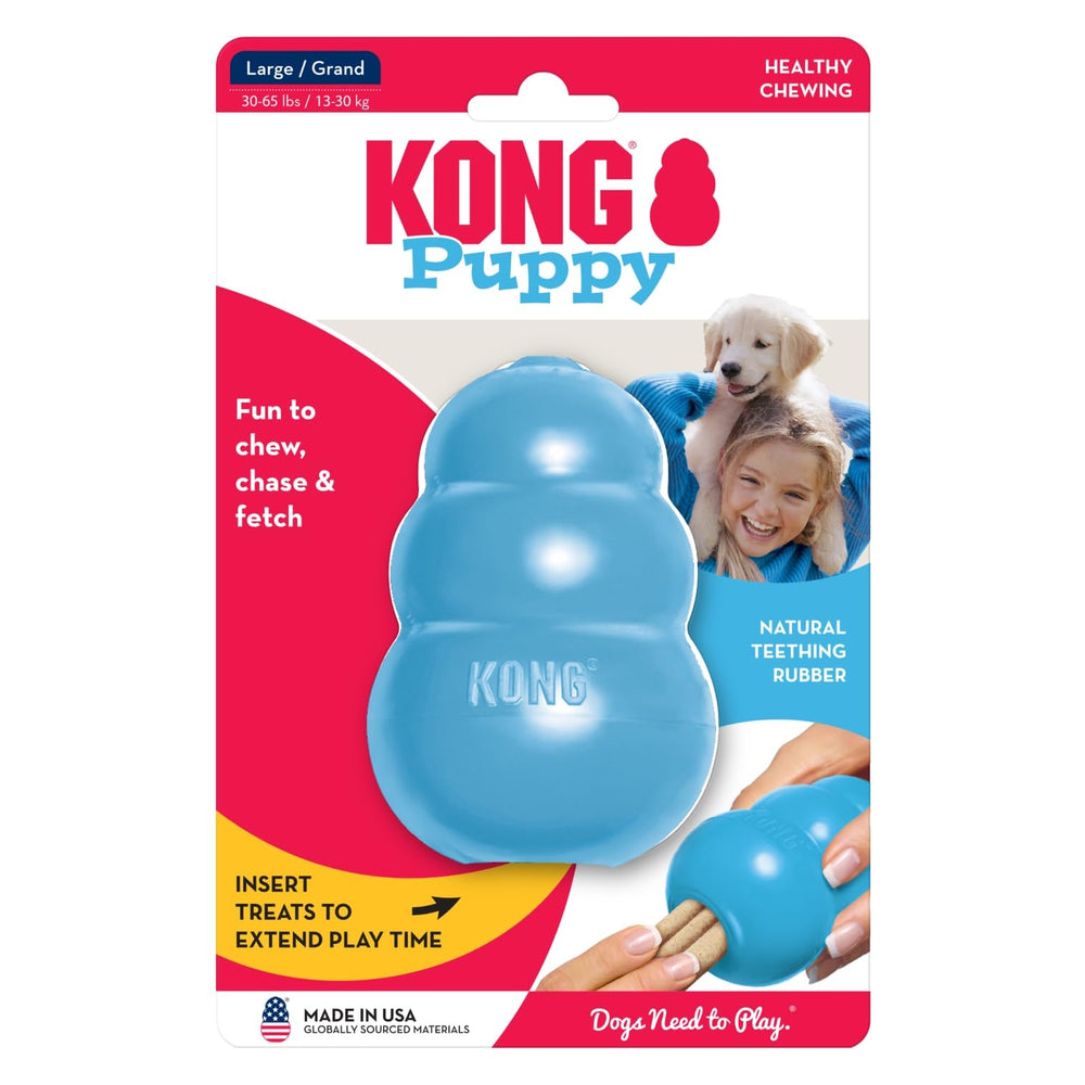 KONG Puppy duradero para cachorros activos