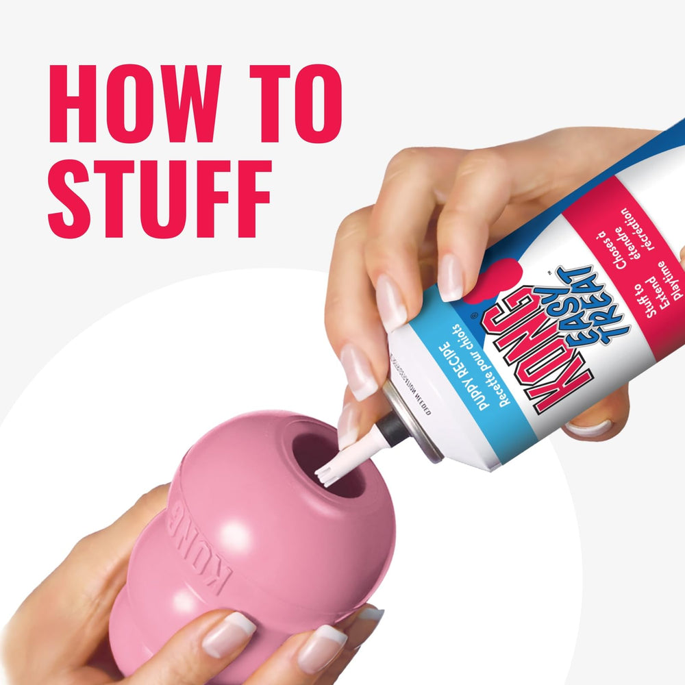 KONG Puppy para juego de busca rosa en interiores y exteriores